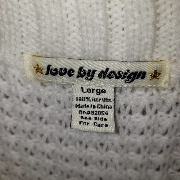 Love by Design Sleeveless sweater - Size L - Pre-Owned - Picture 2 of 6